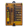 thumbnail image 2 of Kit de herramientas de destornillador 45 en 1 con puntas, mango y pinzas, barra de extensión para reparación electrónica., 2 of 13