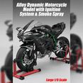 thumbnail image 5 of 1/6 Scale Track Edition Alloy Dynamic RC Motorcycle Model, Realistic Simulation Sports RC Dirt Bike with Ignition Sound, Exhaust Smoke Effects & Light-Up Functions for Enthusiasts, 5 of 5