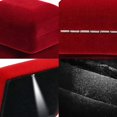 thumbnail image 5 of (rouge)bote Bague En Velours Avec Lumire Led Ring Box Pour Mariageproposition, Fianailles, 5 of 5