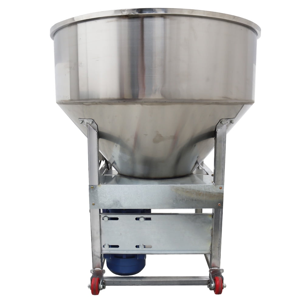 440Lbs Feed Mixer Granular Plastic Mixer Wet Dry Powder Mixer Blender