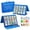 Blue, variant on Godery Pecs Visual Communication Book, Communication Board for Nonverbal Kids, 203 Organ Counting Animals Communication Cards, Autism Speech Therapy Materials, Toddler Behavior Book for Home School