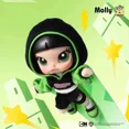 thumbnail image 3 of Figura de anime de la serie Molly X Flying Little Cop, auténtica muñeca móvil Kawaii, modelo coleccionable de dibujos animados para niña, juguete para regalo de cumpleaños, 3 of 5