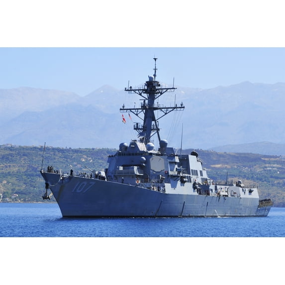 24x36 gallery poster, USS Gravely (DDG-107)