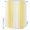 Lemon yellow white, variant on Shower Curtains for Bathroom, Coral Red White Waterproof Fabric Shower Curtain, Modern Gradient Vertical Stripes Geometric Decorative Bathroom Curtain for Bathtub, 36"x72", No Hooks Included