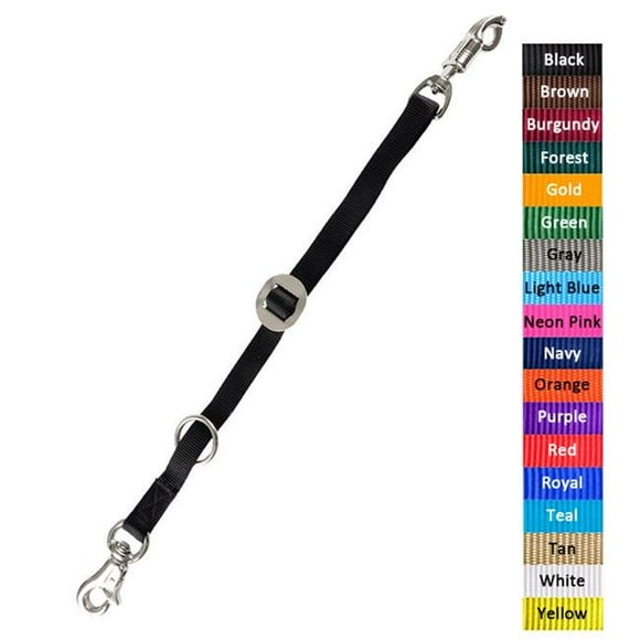 Jacks 1011-RY Trailer Tie with Iron Bull Snaps&#44; Royal Blue