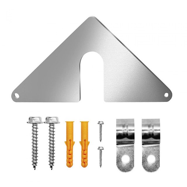 Faucet Mounting Plate Aluminum without Removing The Faucet Hose Bibb