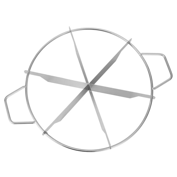 6 Slices Pie Cutter Cookie Cutters Pizza Cutters Stainless Steel Side-Handles Kitchen Tools