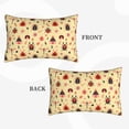 thumbnail image 2 of Rateoe Cute insects Pattern Pillow Covers with Invisible Zipper(Pillows are not Included) Standard Pillowcases-14"x20", 2 of 6