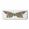 thumbnail image 1 of Butterflies Computer Mouse Pad, Butterfly Psychedelic Design Spirals Wildlife Eyes Pattern, Rectangle Non-Slip Rubber Mousepad Large, 31" x 12" Gaming Size, Multicolor, by Ambesonne, 1 of 2