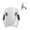 thumbnail image 3 of Windshield WindScreen Universal fits for Motorcycle with 22mm / 7/8" handlebar Clear, 3 of 11