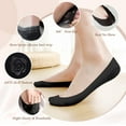 thumbnail image 2 of No Show Socks Womens 4-8 Pairs Low Cut Liner Non Slip Socks for Women Size 5-12 Footies Invisible Socks for Flat Boat, 2 of 5
