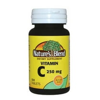 Nature's Blend Vitamin C Tablets, 250 mg, 100 Count