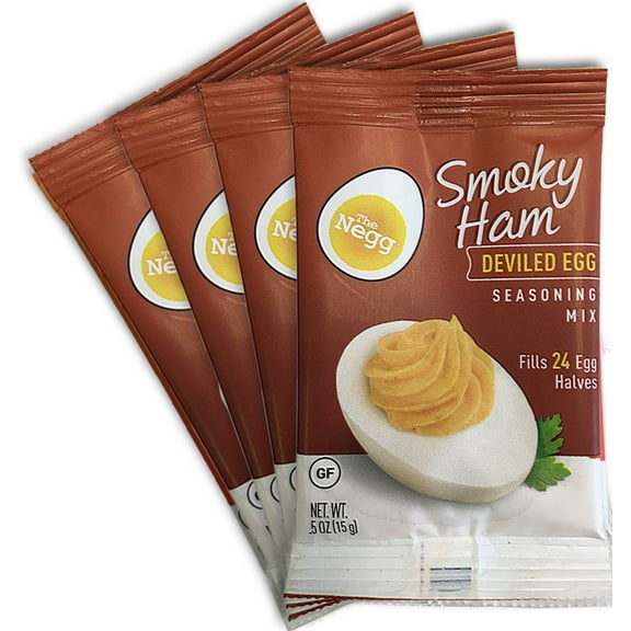 Negg® SMOKY HAM Deviled Egg Seasoning Mix Four Pack