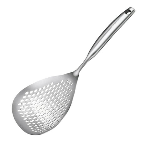 

1Pc Stainless Steel Colander Noodle Spoon Kitchen Noodle Colander (Silver)
