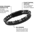 thumbnail image 3 of Humanic+ Maxhematie Beaded Bracelets, Crystal Hematite Beaded Bracelet, 3 of 5