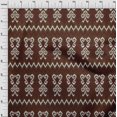 thumbnail image 3 of oneOone Coton Flex Tissu Chevron & Tourbillon Ikat Tissu Imprimé BTY 40 Pouces de Large, 3 of 4