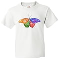 thumbnail image 3 of Inktastic Artistic Butterfly Youth T-Shirt, 3 of 5