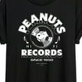 thumbnail image 3 of Peanuts - Snoopy Vinyl - Juniors Ideal Flowy Muscle T-Shirt, 3 of 6