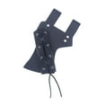 thumbnail image 3 of Funda de con cinturón, soporte portátil clásico para , ideal para carnavales y fiestas. Negro, 3 of 8