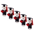 thumbnail image 4 of Graduation Bear Toy 5Pcs Colourful Mini Stuffed Bears Adorable Decoration For Gift Boxes Graduation Parties, 4 of 5