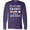Purple, variant on Inktastic I'm Not Only a Granny I'm a Great Granny with Flowers Long Sleeve T-Shirt