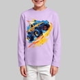 thumbnail image 2 of Staki Shirts for Boys Boys' Long Sleeve Crewneck T-Shirts Soft Casual Tees for Kids 3-15Y,7-8 Years, 2 of 5