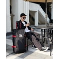 thumbnail image 6 of Gonex 30-Inch Large Rolling Duffel Bag with Wheels, Water Repellent Lightweight Wheeled Travel Duffle Luggage with TSA Lock & Telescopic Handle, 6 of 8