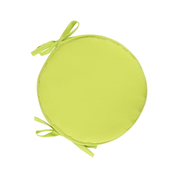 Bearachild 4 pack/lote cojín de silla portátil para cojines de silla antideslizantes para exteriores e interiores con corbatas Decoración del hogar Limon amarillo