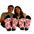 thumbnail image 6 of gcong Custom Face Socks, Personalized Socks with Photo Custom Socks with Faces, Unisex Funny Crew Sock Valentine's Gifts for Him Her, 6 of 7