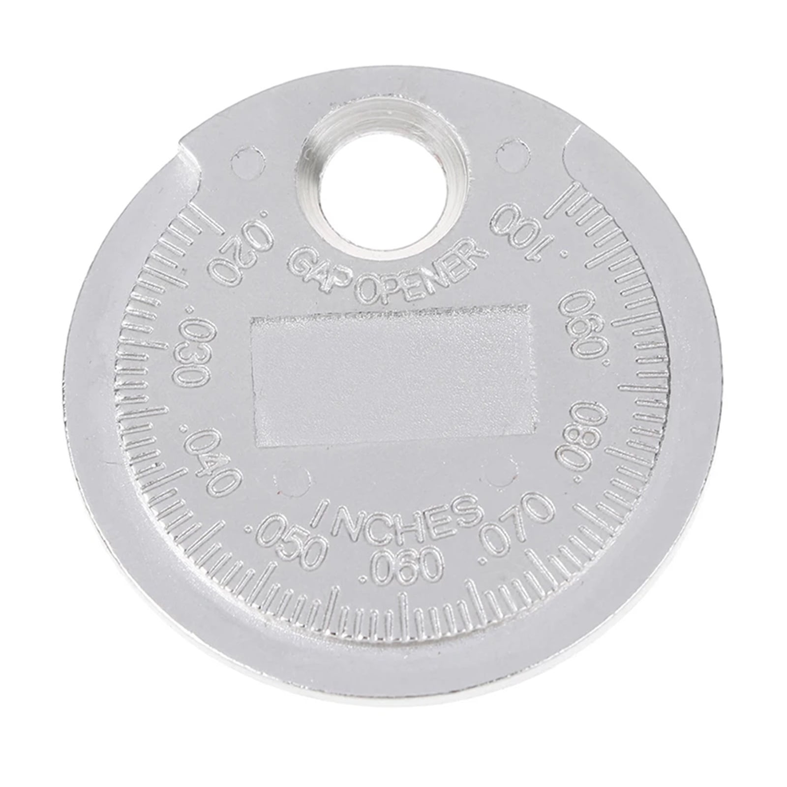 1 pcs Ignition Gap Gauge tool Caliber Measuring Tool Currency-Type 0.6-2.4mm Range Gage Gap Tool Feeler ,Easy Identification