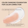 thumbnail image 3 of 2PCS Foundation+Blush Combination,Magic Pink & Natural Beige,Light, Breathable And Not Greasy,Moisturizing Cream Formula,Suitable For All Kinds Of Makeup Base,Ideal Holiday Gift for Women 30ML*2, 3 of 5