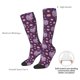 thumbnail image 4 of Fotbe Snake And Flower Calcetas Divertidas Estampadas para Hombre y Mujer, Calcetas de Algodón hasta la Rodilla para Caminar, Correr, Enfermería y Embarazo, 4 of 6