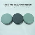 thumbnail image 6 of Grindstone,Stone 3.75 Inch Puck Sided 120 Sided 120 240 3.75 Inch Puck 1pcs Axe Stone 3.75 Inch Puck Sided Dsfen Hetes Bs Ombx Eryue, 6 of 6