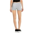 thumbnail image 2 of Women's Soft Cotton 12 Inch Outseam Shorts, Heather Grey-2XL, 1 Pack, 2 of 2