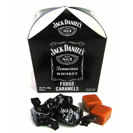Jack Daniels Whisky Fudge Caramels, 8.8 oz