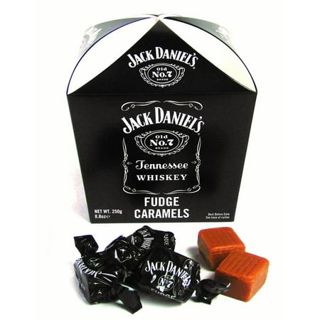 Jack Daniels Pack - Jack Daniels Whisky Fudge Caramels, 8.8 oz