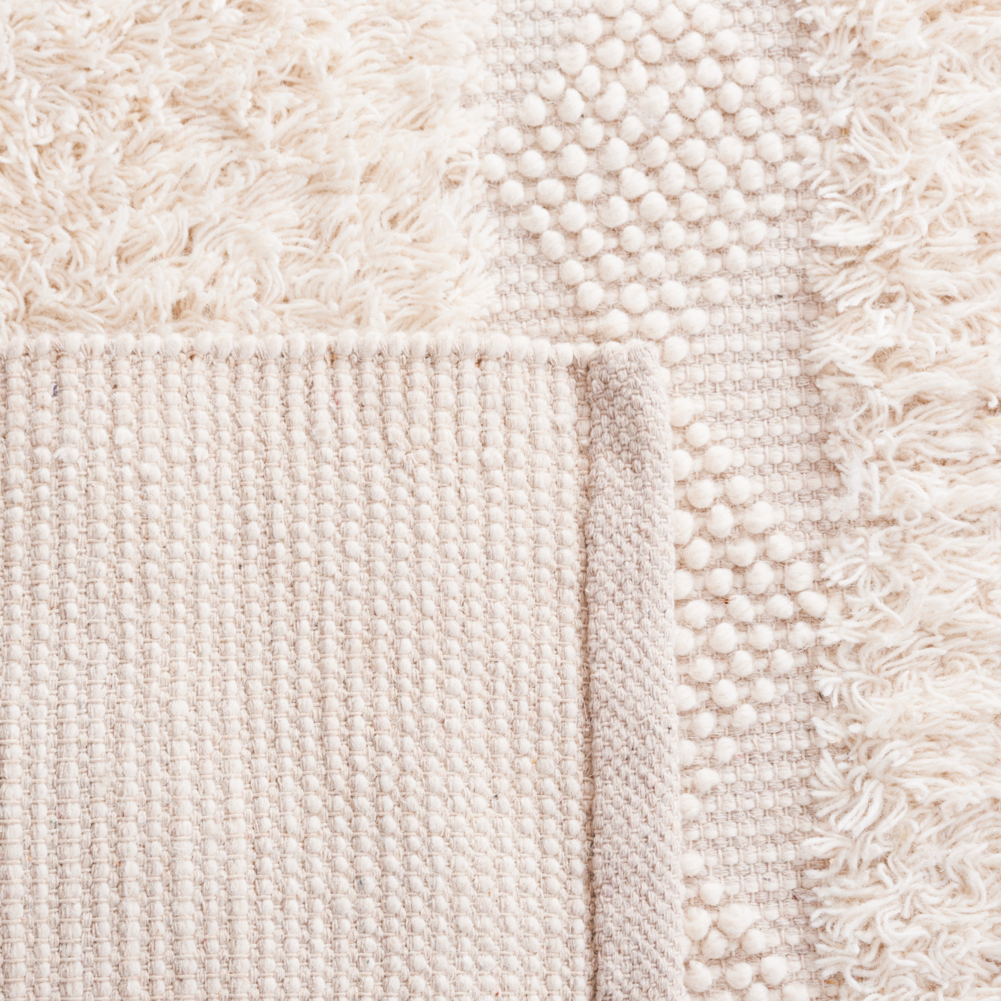 SAFAVIEH Natura Raleigh Geometric Area Rug, Ivory, 3' x 5'