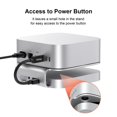 thumbnail image 2 of Stand Hub con carcasa SSD Qwiizlab para Mac mini M4/M4 Pro, 2 of 9