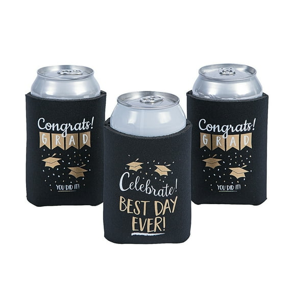 Graduation Can Cover - Party Supplies - 12 Pieces