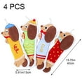 thumbnail image 3 of Cute Dachshund Dog Hand Towel, 4pcs Hangable Hand Towel, Quick Drying Coral Velvet Face Towels, Water Absorption Hanging Animal Towel for Kitchen Bathroom, 3 of 7
