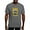 Gray, variant on - Pi Alpha Phi Colored Crest T Shirt - Mens Comfort Colors Shirt