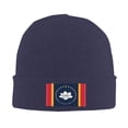 thumbnail image 2 of ZICANCN Mississippi State Flag Knit Beanie Hat , Winter Cap Soft Warm Classic Hats for Men Women Navy Blue, 2 of 8