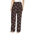 thumbnail image 3 of Daiia Bulldog with Sunglasses Women's Sleep Pant with Pockets and Drawstring,Pajama Pants-Medium, 3 of 9
