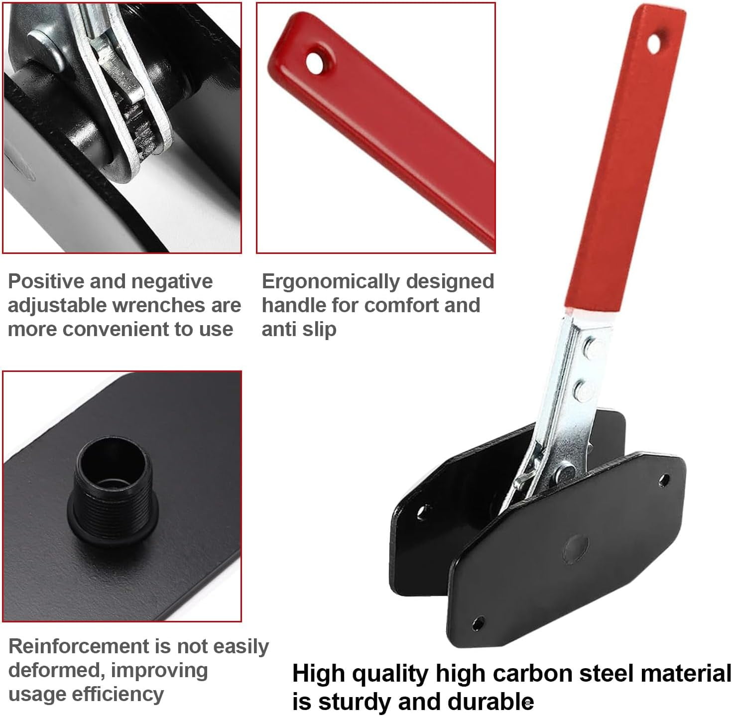 Brake Caliper Compression Tool, Brake Caliper Tool with 4 Caliper Hangers, Universal Disc Brake Caliper Compression Tool Brake Piston Compressor Tool Automotive Tools for Car Brake Repair