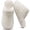 White, variant on Women's Slippers Soft Plush Slippers Non-slip Warm Home Shoes Memory Foam Slippers