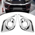 thumbnail image 1 of Fog Light Cover Front Fog Light Frame Car Exterior Decoration 2pcs Car Front Fog Light Trim Decorative Frame Fit For  Hilux  Sr5 2015-2017, 1 of 8
