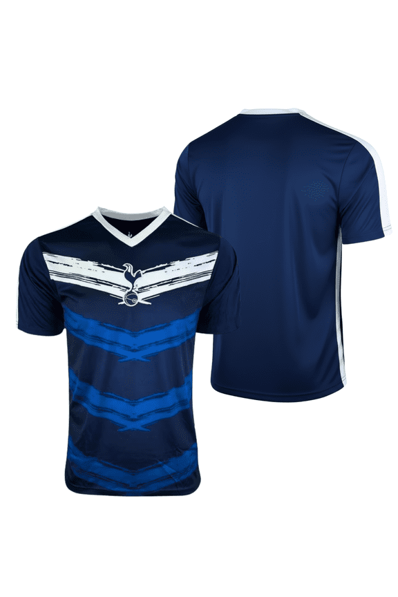 Tottenham Navy Soccer Jersey, Polyester, YS-XXL