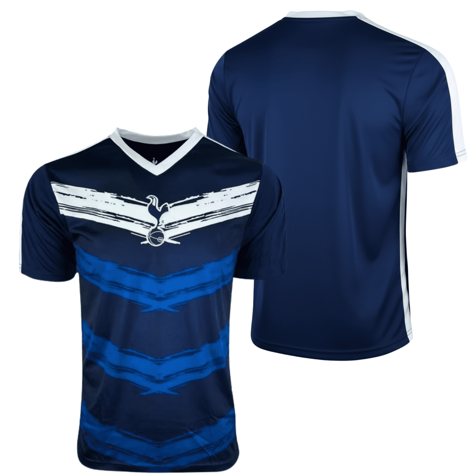Icon Sports Tottenham Navy Soccer Jersey, Polyester, YS-XXL