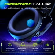 Seenda Wireless Gaming Headset for PC PS4 PS5, 2.4G USB Gamer Headphones with Embeddable Microphone