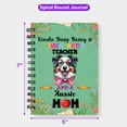 thumbnail image 5 of Kinda Busy Being Kindergarten Teacher and Australian Shepherd Mom Spiral Bound Journal Aussie Dog Lover Gifts 5x7in Spiral Notebook - 02005, 5 of 5